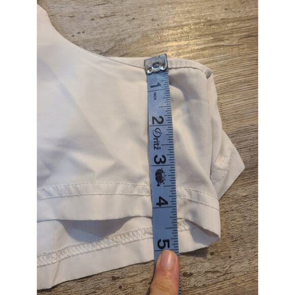 Athletic L 12-14 women's white athletic shorts with liner - Picture 9 of 9
